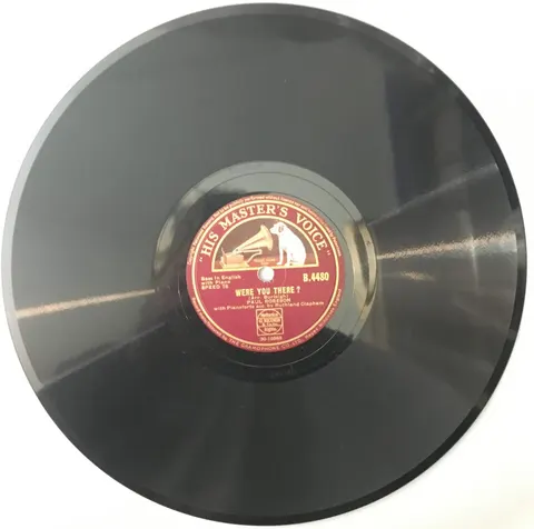 Paul Robeson By An' By / Were You There? B4480 HMV