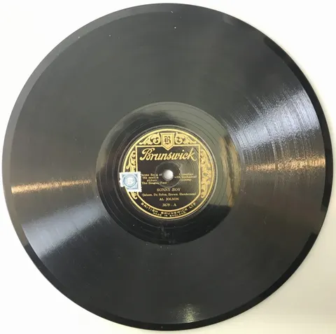 Al. Jolson There's a Rainbow 'Round My Shoulder / Sonny Boy 3879 Brunswick