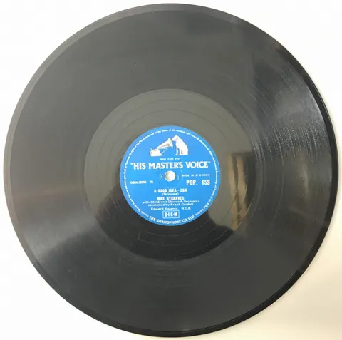 Max Bygraves The Ballad of Davy Crockett / A Good Idea POP153 HMV