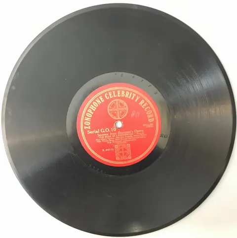 The Chorus of Scala Opera House Soldiers Chorus / Sextette From Donizetti GO10 Zonophone