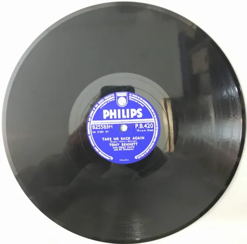 Tony Bennett Stranger in Paradise / Take Me Back Again PB420 Philips
