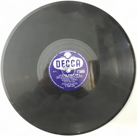 Winifred Atwell Let's Rock 'n' Roll part 1, 2 F10852 Decca