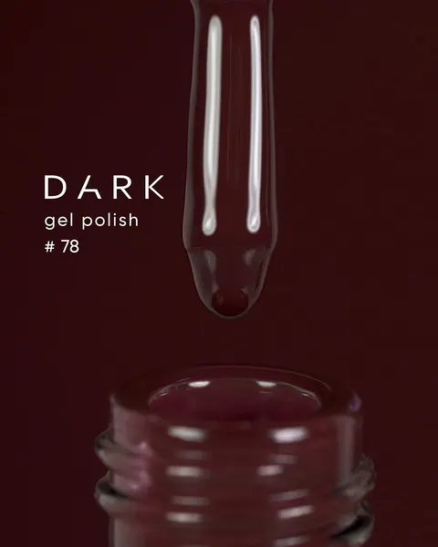 DARK Gel Polish 078, 10 ml