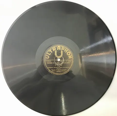 Wilhelm Mengelberg Symfonie C. E-Moll G14282 Ultraphon