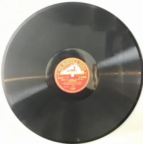 Schnabel & Fournier Sonata in D Major, Op. 102, No. 2 DB9438 HMV