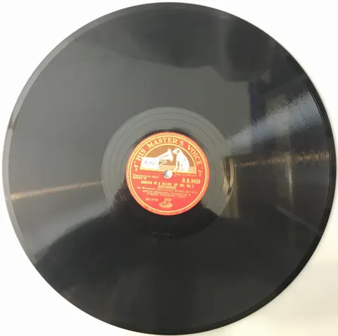 Schnabel & Fournier Sonata in D Major, Op. 102, No. 2 DB9439 HMV
