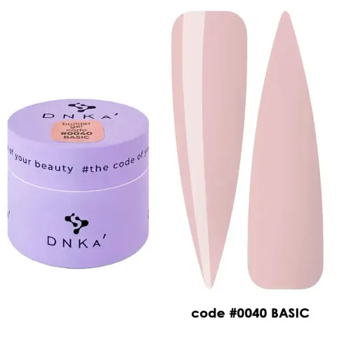 DNKa BUILDER GEL NEW FORMULA , 15 ml #0040 Basic