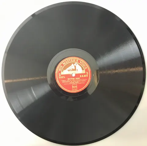 Beniamino Gigli Mario Cavaradossi? A Voi / Dawn DB3573 HMV