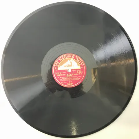 The Philharmonia Orch. Concerto No.2 in B Flat Major, Op.83 C3611 HMV