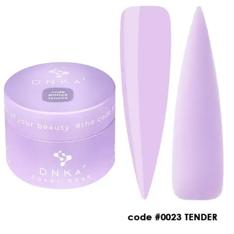 DNKa RUBBER BASE FRENCH NEW FORMULA (cover), 30 ml #0023 Tender