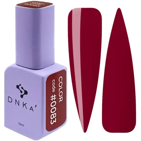 DNKa COLOR GEL POLISH NEW FORMULA, 12 ml #0083