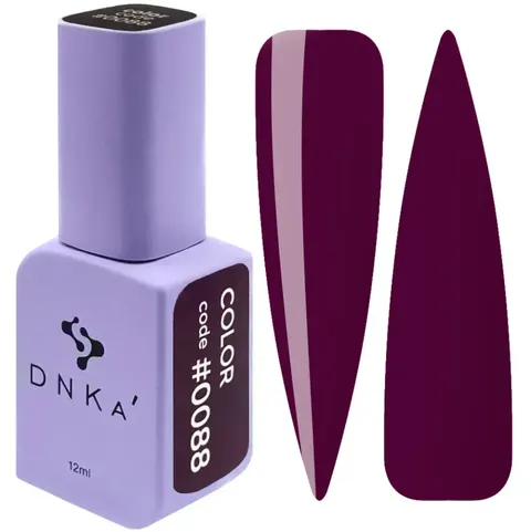 DNKa COLOR GEL POLISH NEW FORMULA, 12 ml #0088