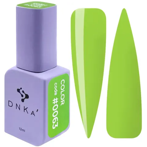 DNKa COLOR GEL POLISH NEW FORMULA, 12 ml #0063