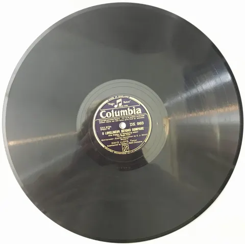 David Lloyd Speak For Me to My Lady / O Loveliness Beyond Compare DX983 Columbia