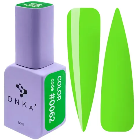 DNKa COLOR GEL POLISH NEW FORMULA, 12 ml #0062
