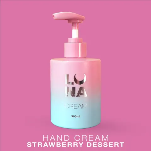Lunamoon Hand Cream Strawberry Dessert 300 ml
