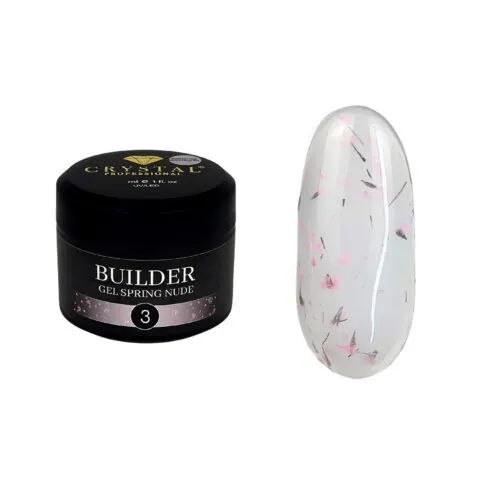 CRYSTAL Builder Gel Spring Nude nr 3 - 30 ml