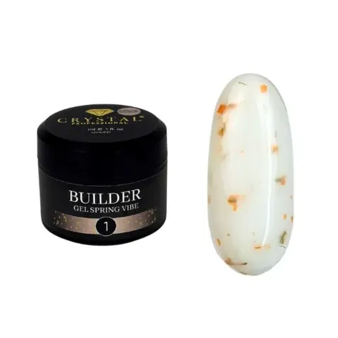 CRYSTAL Builder Gel Spring Vibe nr 1 - 15 ml