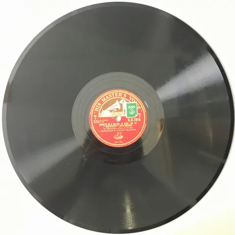 Hephzibah & Menuhin Sonata in A Major, Op.47 DB7816 HMV