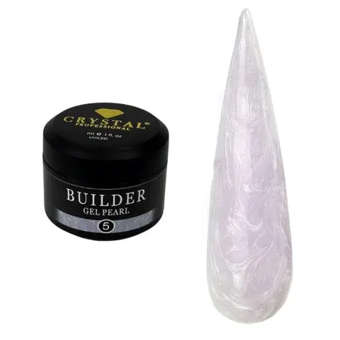 CRYSTAL Builder Gel Pearl nr 5 - 15 ml