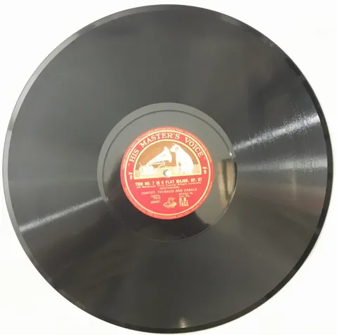 Corton, Thibaud & Casals Trio No.7 in B Flat Major, Op.97 DB7453 HMV