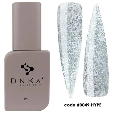 DNKa RUBBER BASE FRENCH NEW FORMULA (cover), 12 ml #0049 Hype