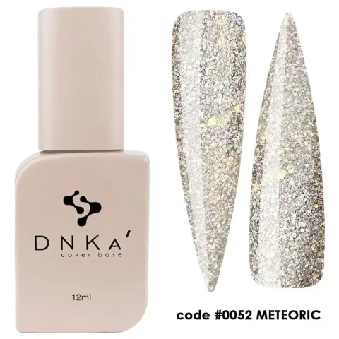 DNKa RUBBER BASE FRENCH NEW FORMULA (cover), 12 ml #0052 Meteoric