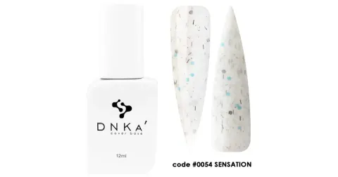 DNKa RUBBER BASE FRENCH NEW FORMULA (cover), 12 ml #0054 Sensation