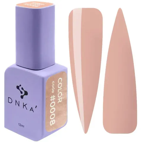 DNKa COLOR GEL POLISH NEW FORMULA, 12 ml #0008