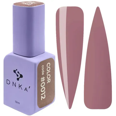 DNKa COLOR GEL POLISH NEW FORMULA, 12 ml #0012