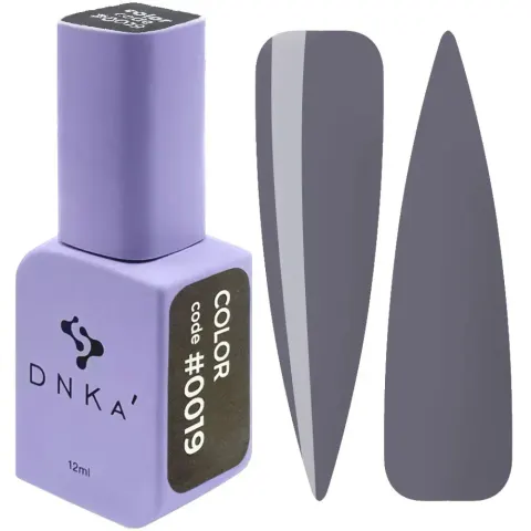 DNKa COLOR GEL POLISH NEW FORMULA, 12 ml #0019