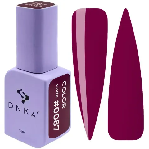 DNKa COLOR GEL POLISH NEW FORMULA, 12 ml #0087
