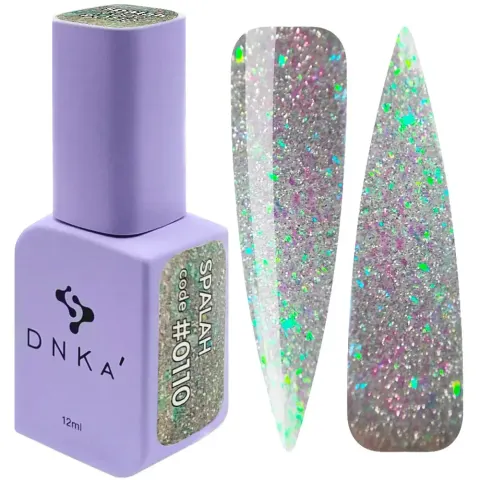 DNKa COLOR GEL POLISH NEW FORMULA, 12 ml #0110 FLASH
