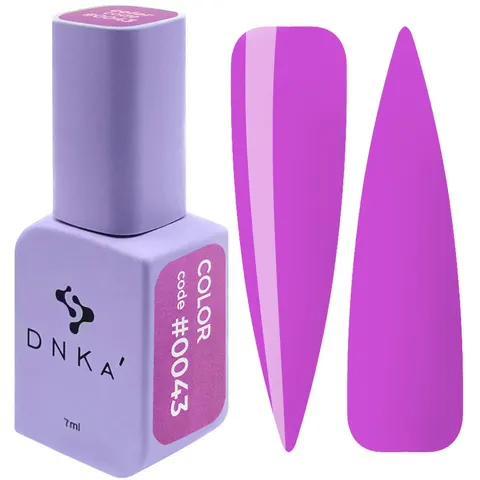 DNKa COLOR GEL POLISH NEW FORMULA, 7 ml #0043
