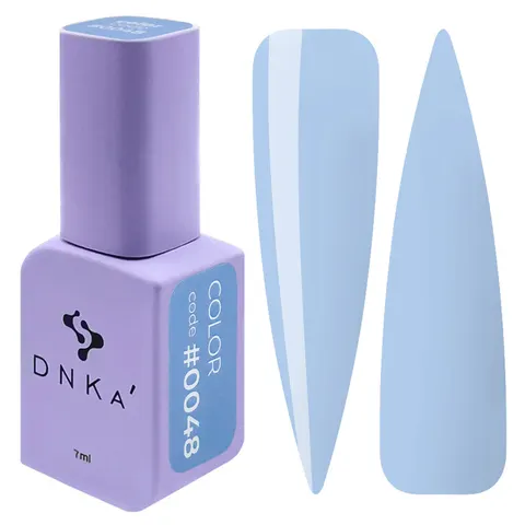 DNKa COLOR GEL POLISH NEW FORMULA, 7 ml #0048