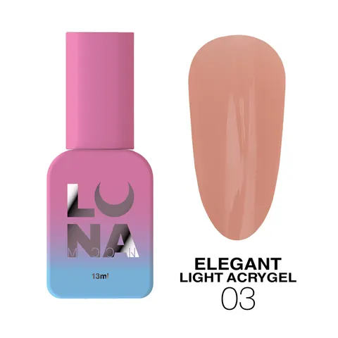Lunamoon Elegant Light Acrygel nr 3 13 ml