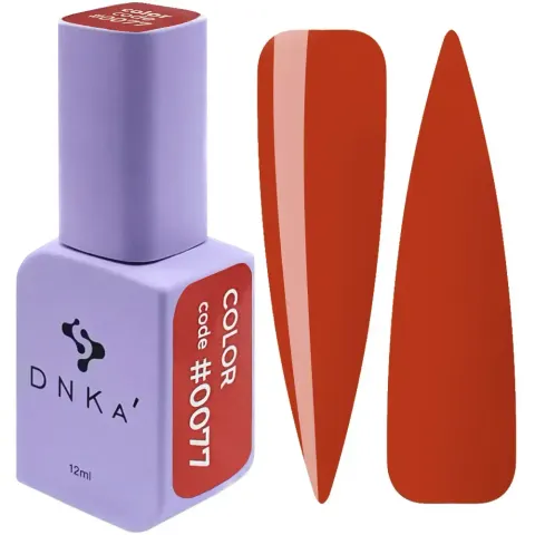 DNKa COLOR GEL POLISH NEW FORMULA, 7 ml #0077