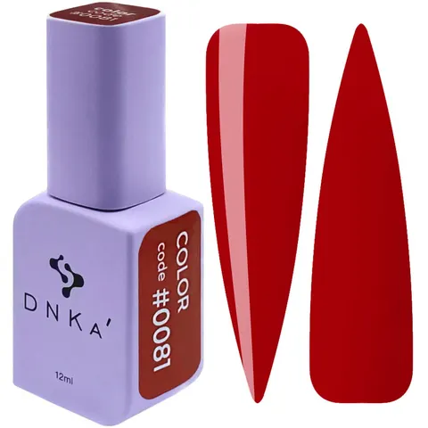 DNKa COLOR GEL POLISH NEW FORMULA, 7 ml #0081