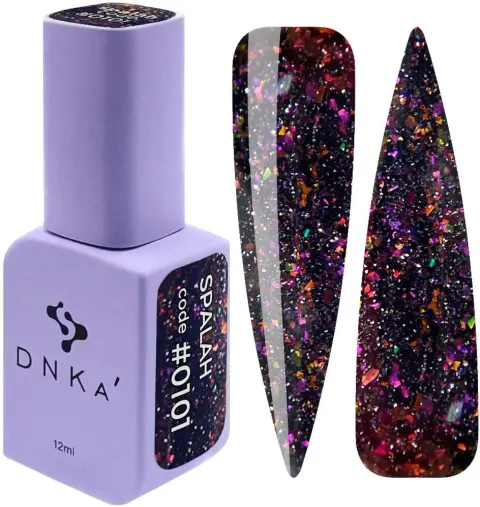 DNKa COLOR GEL POLISH NEW FORMULA , 7 ml #0101 FLASH