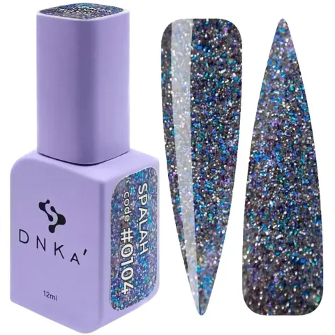 DNKa COLOR GEL POLISH NEW FORMULA, 7 ml #0104 FLASH