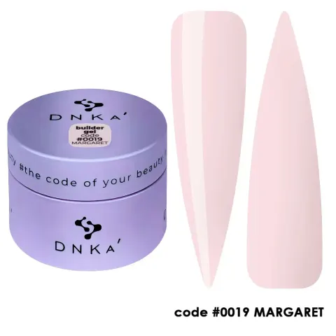 DNKa BUILDER GEL NEW FORMULA, 15 ml #0019 Margaret