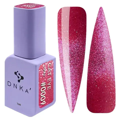 DNKa COLOR GEL POLISH CAT`S EYE, 7 ml #0009