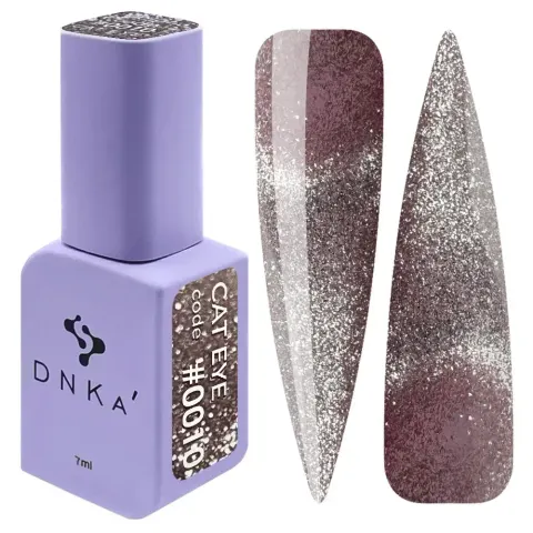 DNKa COLOR GEL POLISH CAT`S EYE, 7 ml #0010