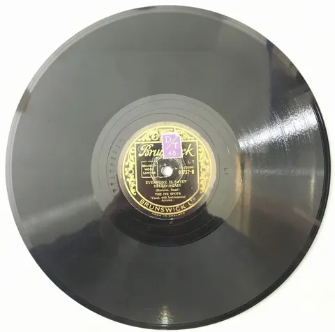 The Ink Spots To Each His Own / Everyone is Sayin' Hello Again 3757 Brunswick