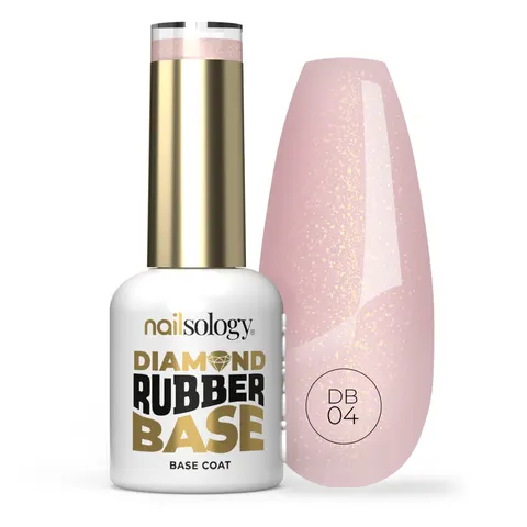 Clavier - Nailsology Baza DIAMOND RUBBER BASE DB04 Meet My Mama, do paznokci, do lakierów hybrydowych, 8ml