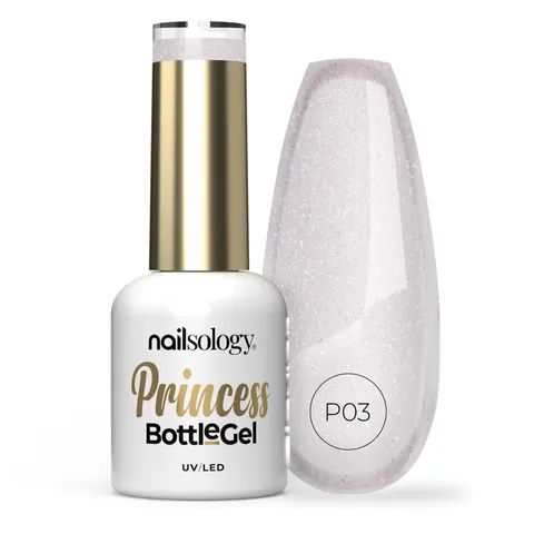 Clavier - Nailsology Żel budujący w butelce Bottle Gel Princess P03 Ice Costle, 8ml