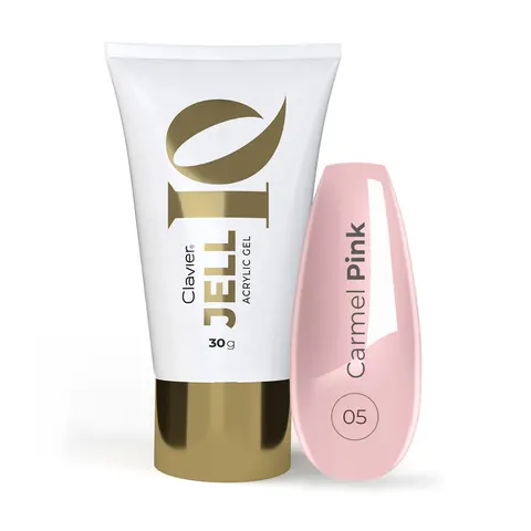 Clavier Akrylożel do przedłużania paznokci, JELLIQ 30g, Carmel Pink 05