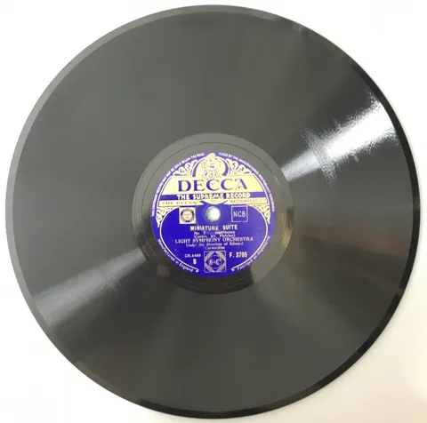 Light Symphony Orch. Miniature Suite F3705 Decca