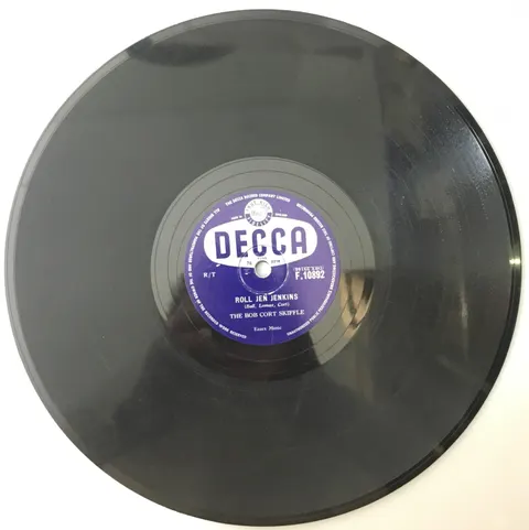The Bob Cort Skiffle Six-Five Special / Roll Jen Jenkins F10892 Decca