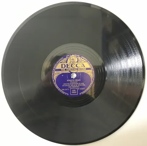David Whitfield Rags To Riches / Mardi Gras F10207 Decca
